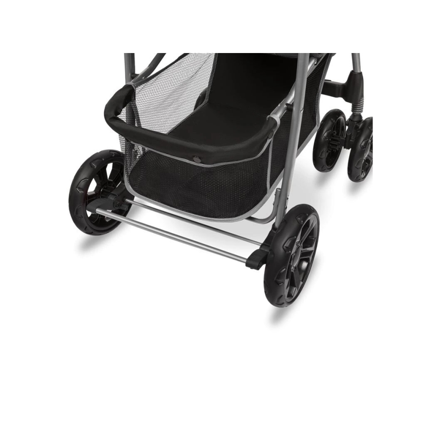 Lionelo - Sittvagn EMMA PLUS svart