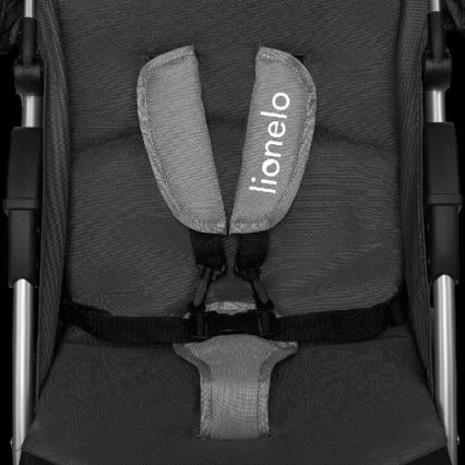 Lionelo - Sittvagn EMMA PLUS svart