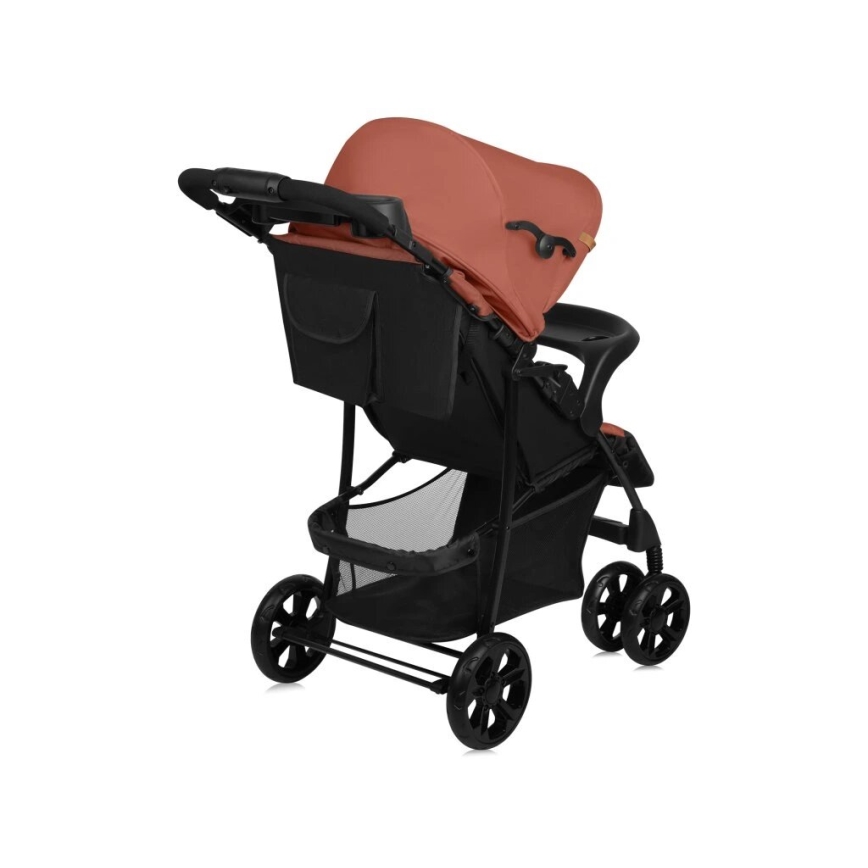 Lionelo - Sittvagn EMMA PLUS tegelsten/svart