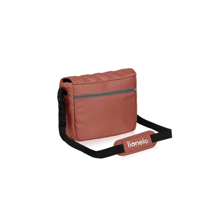 Lionelo - Sittvagn EMMA PLUS tegelsten/svart