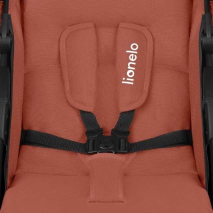 Lionelo - Sittvagn EMMA PLUS tegelsten/svart