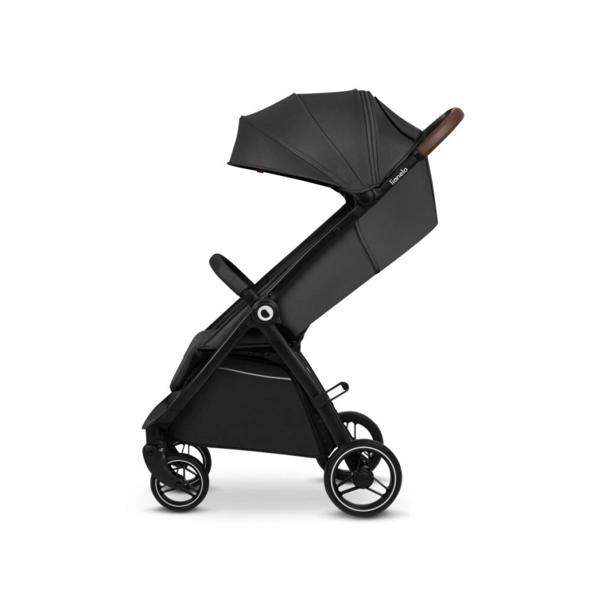 Lionelo - Sittvagn INGRID mörk/svart