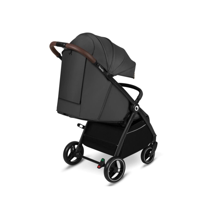 Lionelo - Sittvagn INGRID mörk/svart