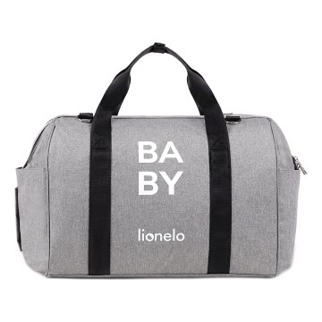 Lionelo - Skötväska för barnvagn IDA Grey Concrete