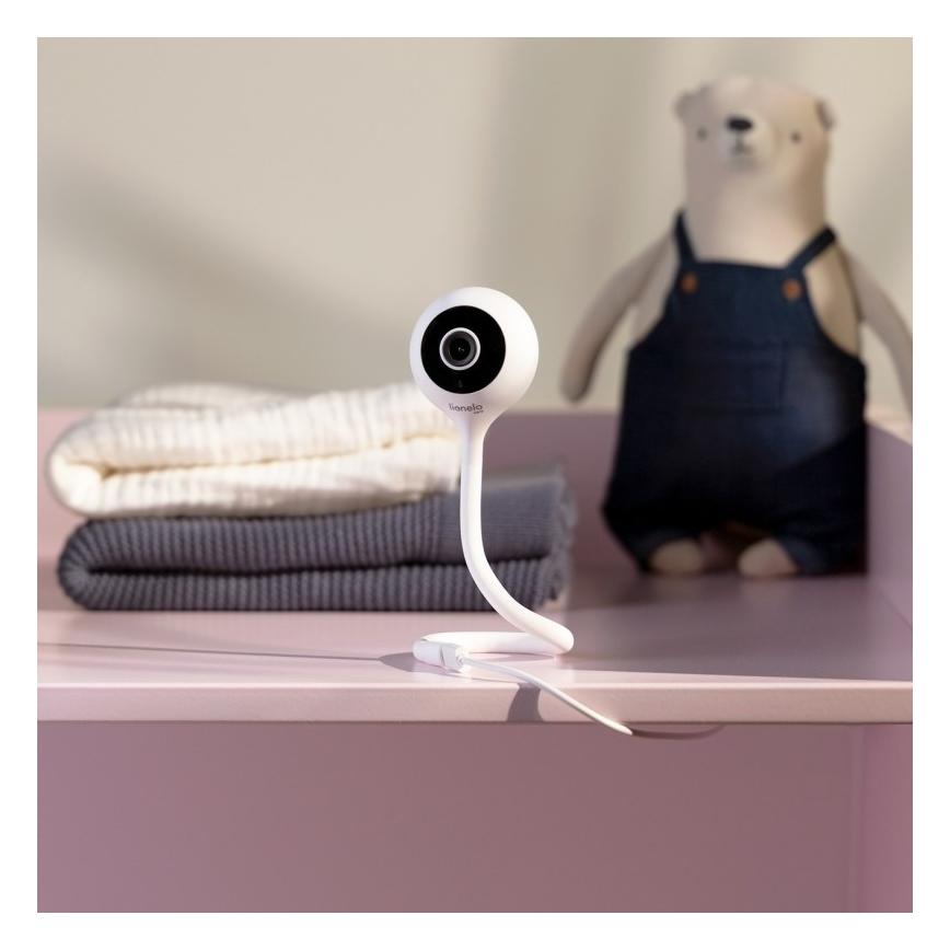 Lionelo - Smart babymonitor BABYLINE SMART Wi‑Fi vit