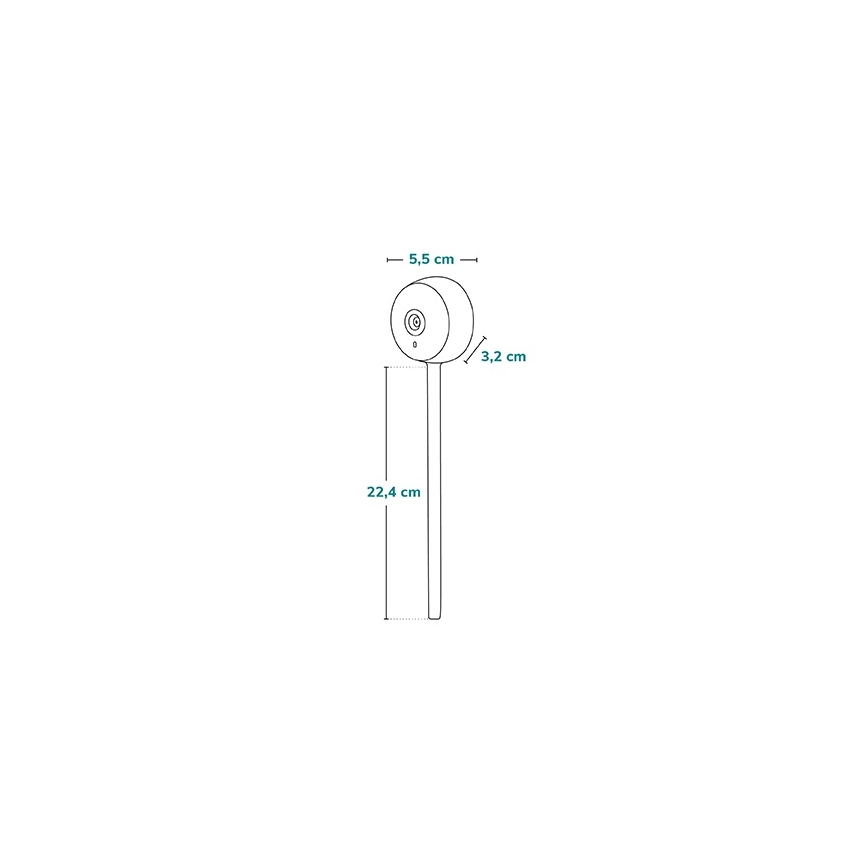 Lionelo - Smart babymonitor BABYLINE SMART Wi‑Fi vit
