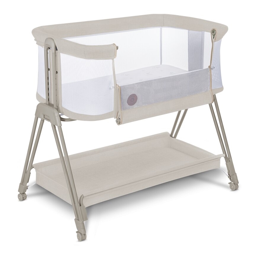 Lionelo - Spjälsäng 2i1 LUNA beige