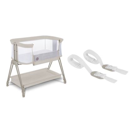Lionelo - Spjälsäng 2i1 LUNA beige