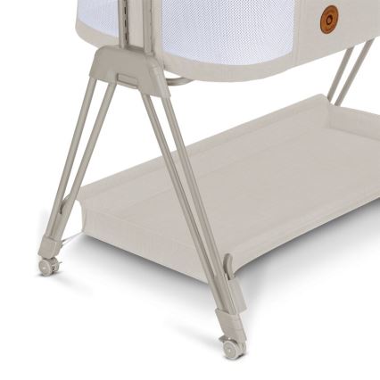 Lionelo - Spjälsäng 2i1 LUNA beige