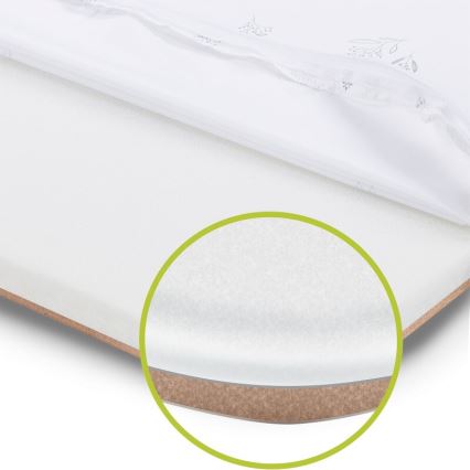 Lionelo - Spjälsäng 2i1 LUNA beige
