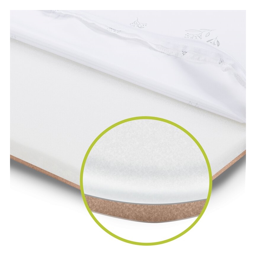 Lionelo - Spjälsäng 2i1 LUNA beige
