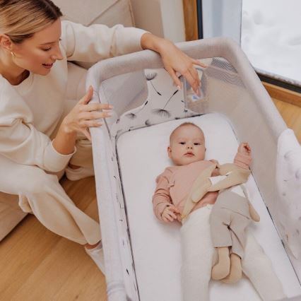 Lionelo - Spjälsäng 3i1 AURORA beige