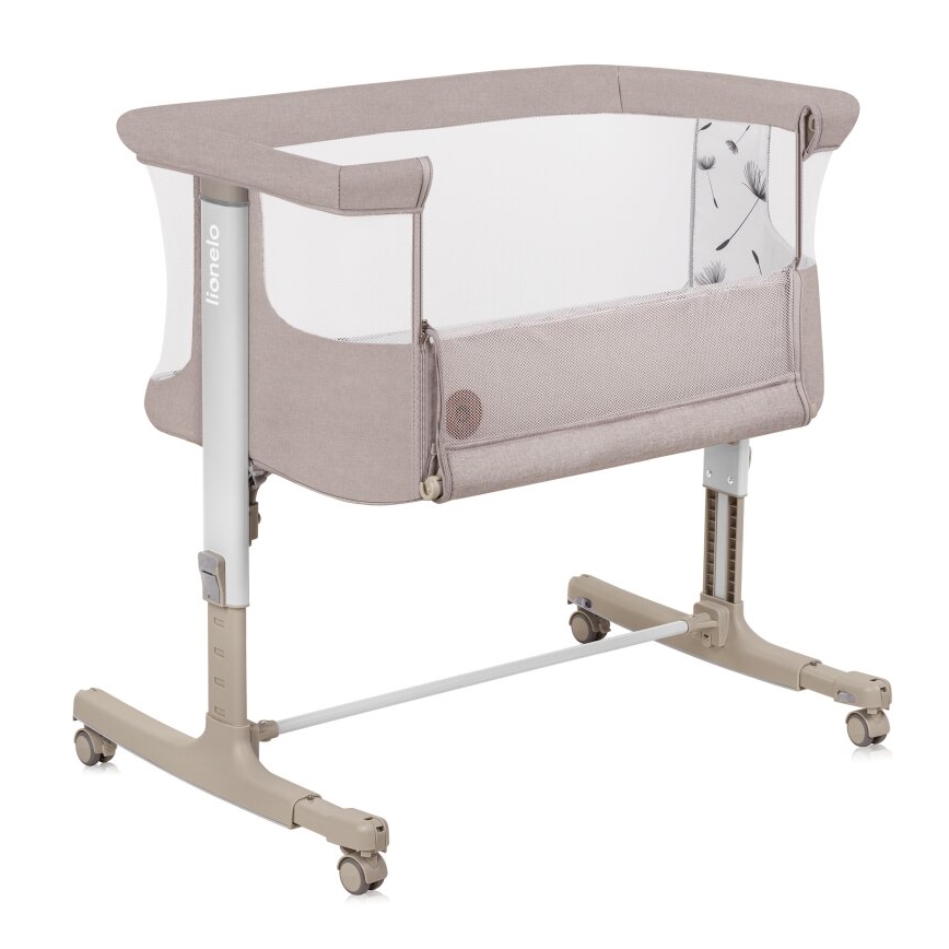 Lionelo - Spjälsäng 3i1 AURORA beige