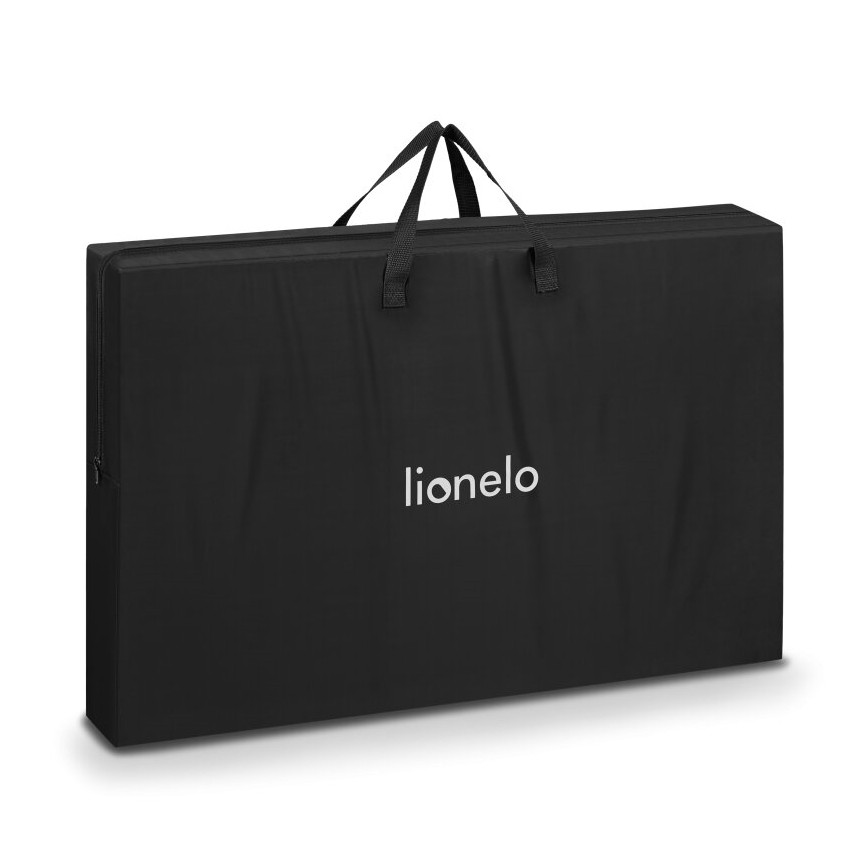 Lionelo - Spjälsäng 3i1 AURORA svart