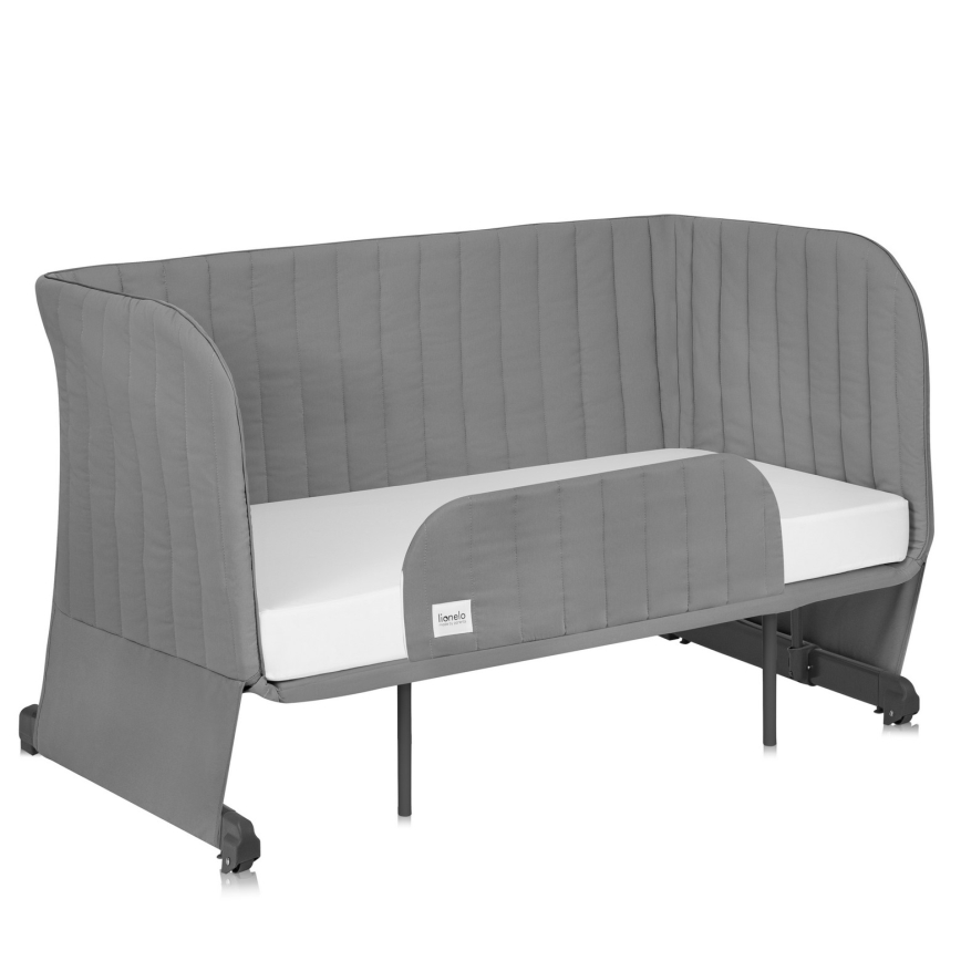 Lionelo - Spjälsäng 5-i-1 THOMI PLUS Grey Concrete
