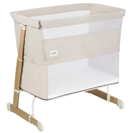 Lionelo - Spjälsäng 5-i-1 THOMI PLUS Sandbeige
