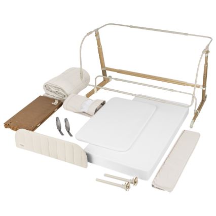 Lionelo - Spjälsäng 5-i-1 THOMI PLUS Sandbeige