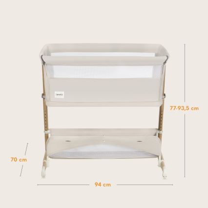 Lionelo - Spjälsäng 5-i-1 THOMI PLUS Sandbeige