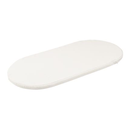 Lionelo - Spjälsäng med inbyggd våg CORAL White