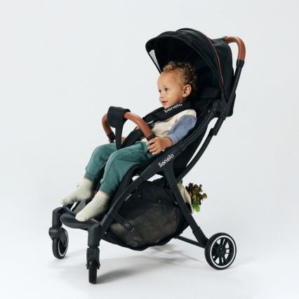 Lionelo - Sportig barnvagn JULIE ONE Svart