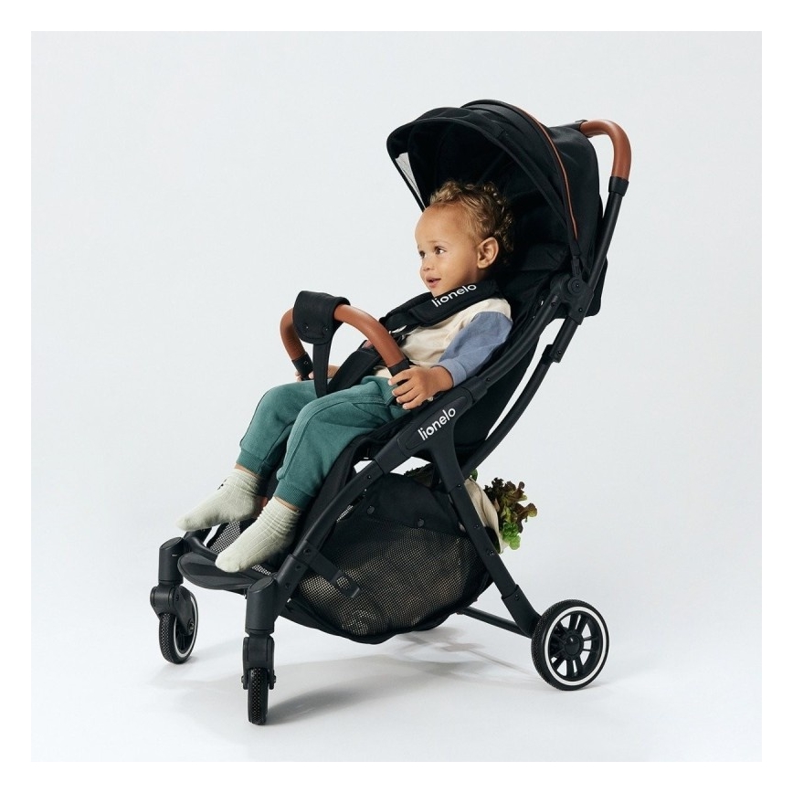 Lionelo - Sportig barnvagn JULIE ONE Svart