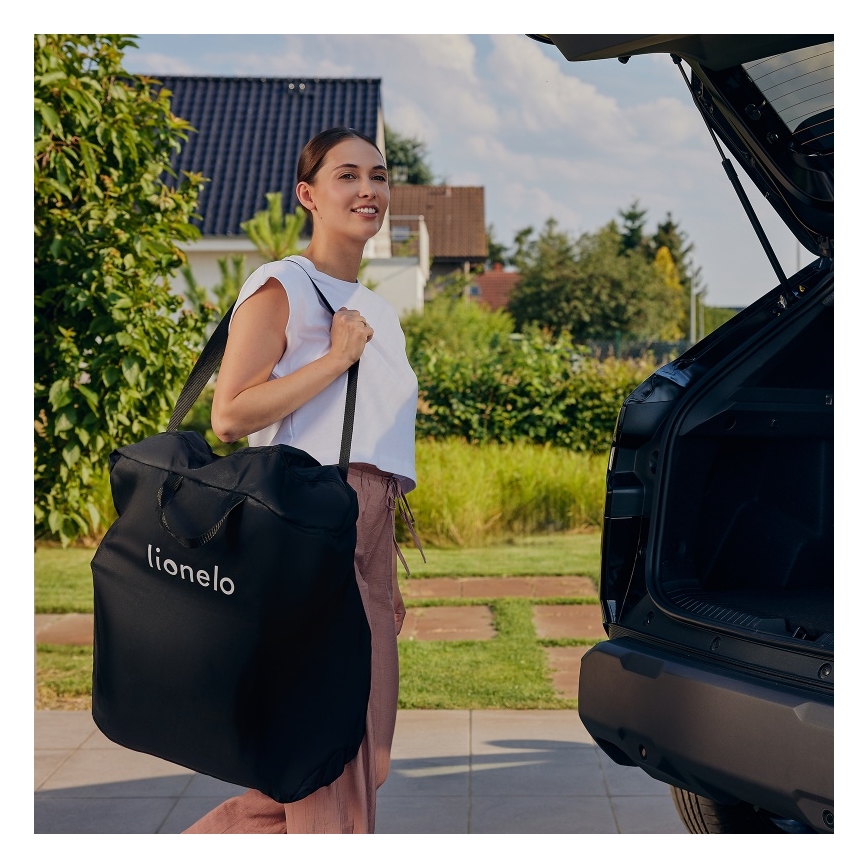 Lionelo - Sportig barnvagn JULIE ONE Svart