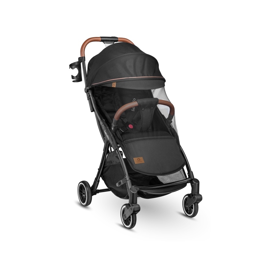 Lionelo - Sportig barnvagn JULIE ONE Svart