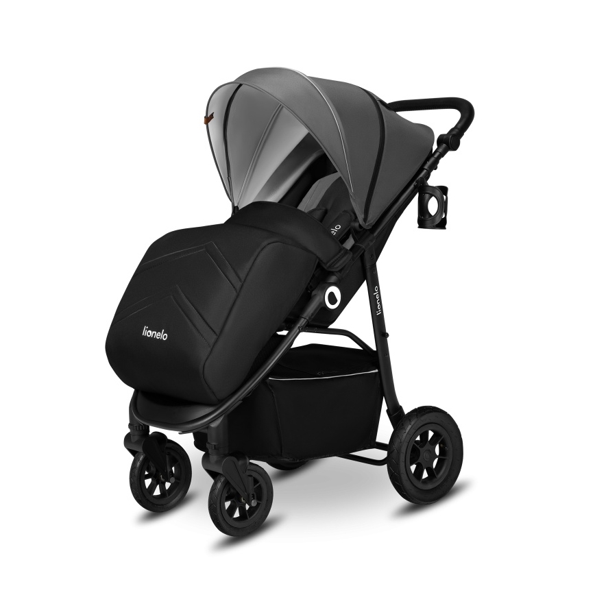 Lionelo - Sportig barnvagn NATT Grey Stone