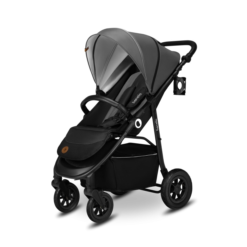 Lionelo - Sportig barnvagn NATT Grey Stone