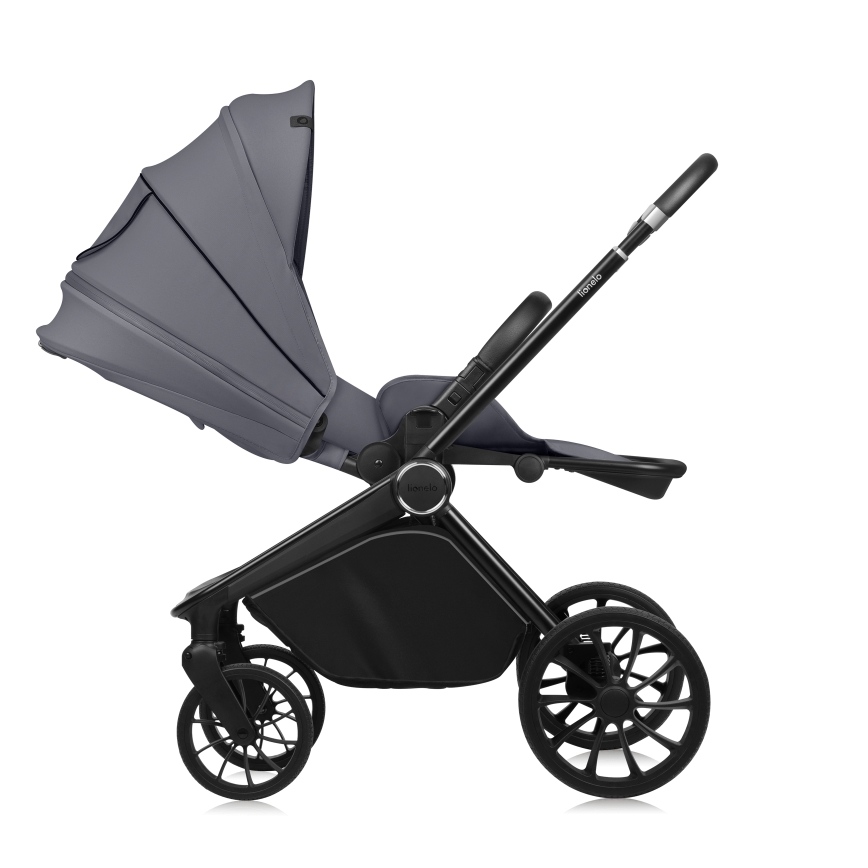Lionelo - Sportvagn MIKA PLUS Grey Stone