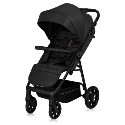 Lionelo - Sportvagn MIRA Svart Onyx