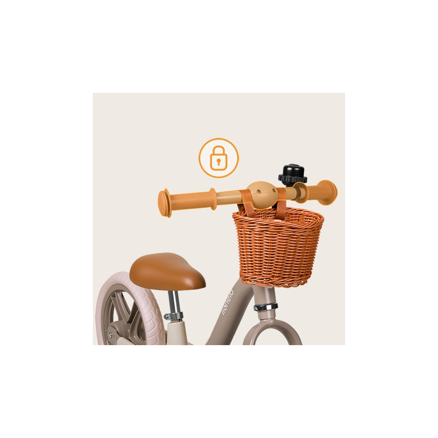 Lionelo - Springcykel ALEX PLUS beige