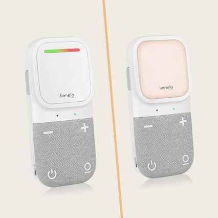Lionelo - Trådlös uppladdningsbar babymonitor BABYLINE 2.2 5V