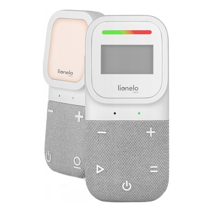 Lionelo - Trådlös uppladdningsbar babymonitor BABYLINE 2.3 5V