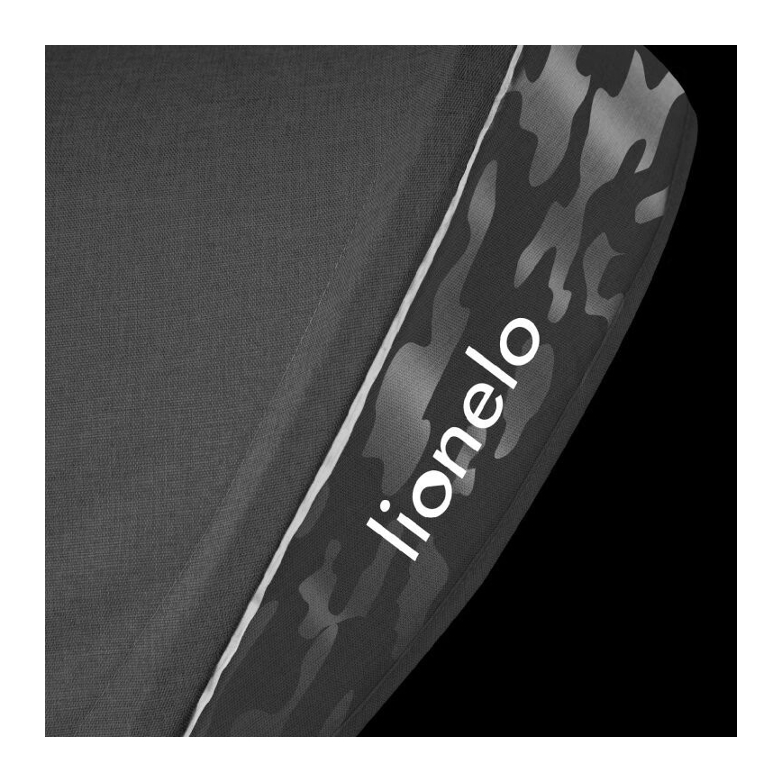 Lionelo - Trehjuling för barn HAARI grå/svart
