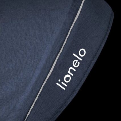 Lionelo - Trehjuling för barn HAARI mörkblå/grå