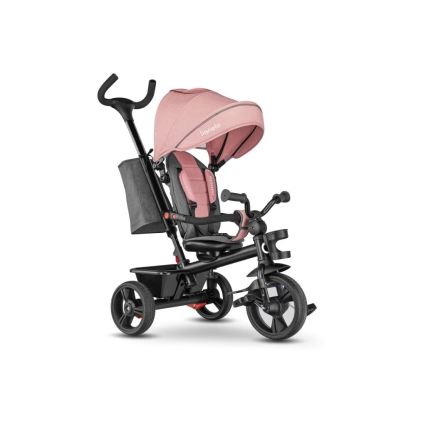Lionelo - Trehjuling för barn HAARI rosa/grå