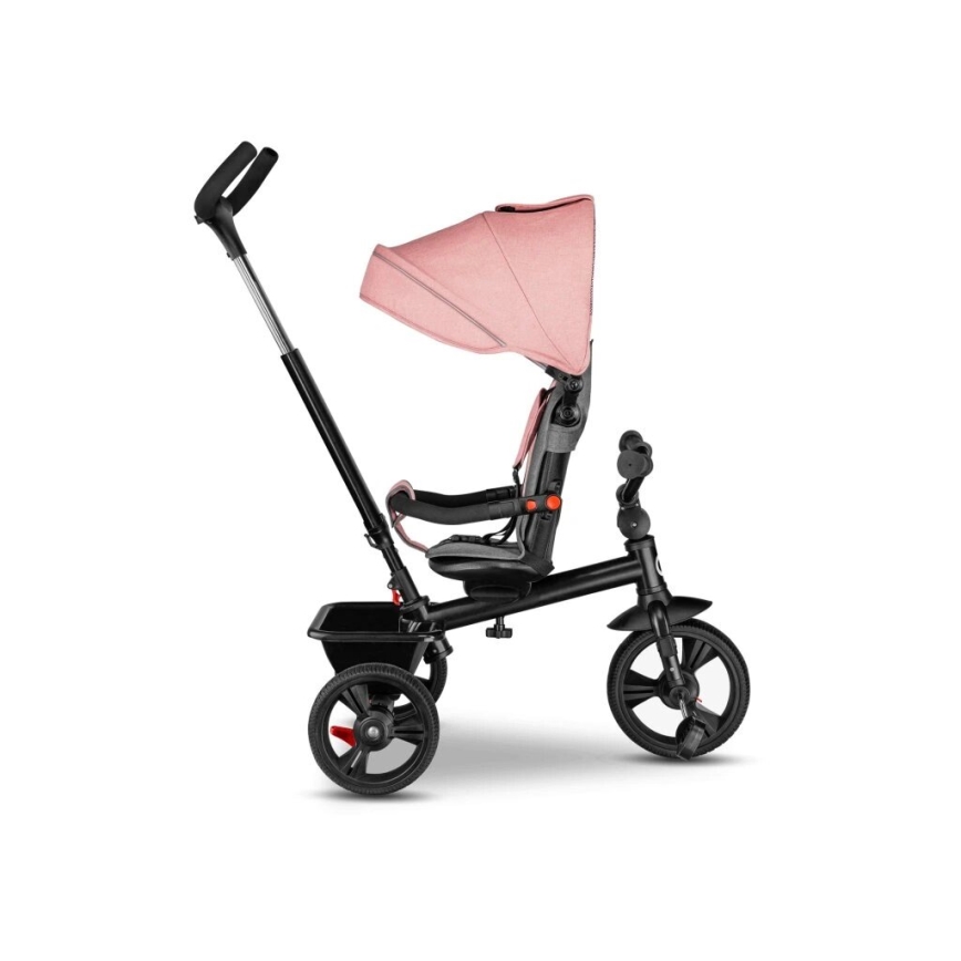 Lionelo - Trehjuling för barn HAARI rosa/grå