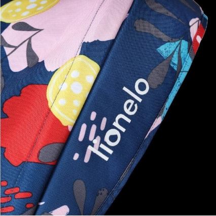 Lionelo - Trehjuling för barn HAARI svart/färgrik