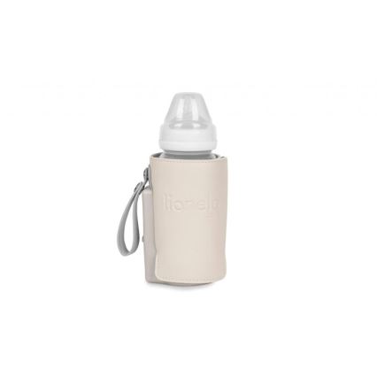 Lionelo - Uppladdningsbar flaskvärmare THERMUP GO PLUS 10W/5V beige