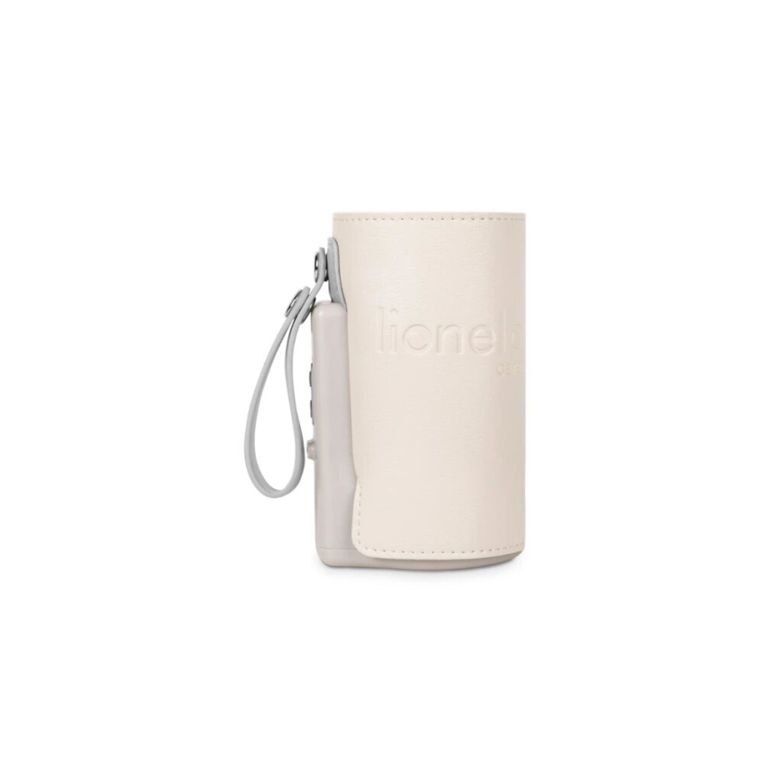 Lionelo - Uppladdningsbar flaskvärmare THERMUP GO PLUS 10W/5V beige