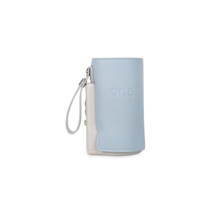 Lionelo - Uppladdningsbar flaskvärmare THERMUP GO PLUS 10W/5V blå/grå