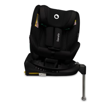 Lionelo - ANTOON PLUS i-Size vridbar bilbarnstol med bas 40-105 cm Svart Onyx