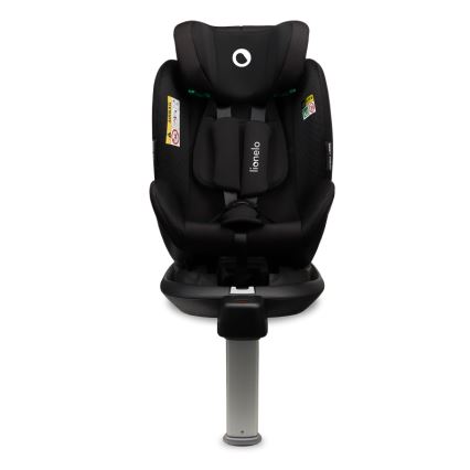 Lionelo - ANTOON PLUS i-Size vridbar bilbarnstol med bas 40-105 cm Svart Onyx