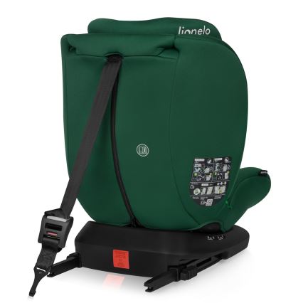Lionelo - Vridbar bilbarnstol med bas BASTIAAN i-Size 40-150 cm Green Forest