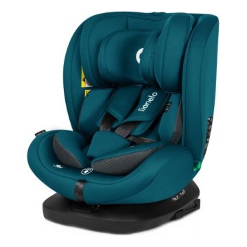 Lionelo - Vridbar bilbarnstol med bas BASTIAAN i-Size 40-150 cm Indigoblå
