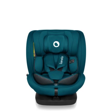 Lionelo - Vridbar bilbarnstol med bas BASTIAAN i-Size 40-150 cm Indigoblå