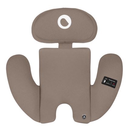 Lionelo - Bilbarnstol med roterbar bas BASTIAAN ONE i-Size 40-150 cm Beige Sand