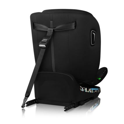 Lionelo - Vridbar bilbarnstol med bas BRAVE i-Size 40-150 cm Black Carbon