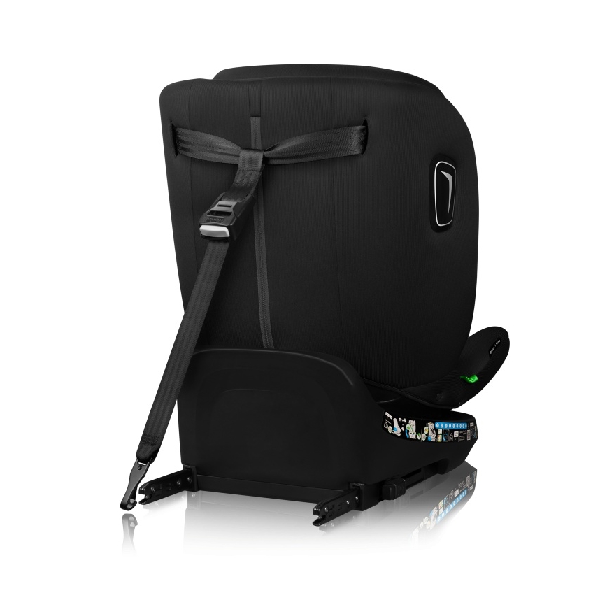 Lionelo - Vridbar bilbarnstol med bas BRAVE i-Size 40-150 cm Black Carbon